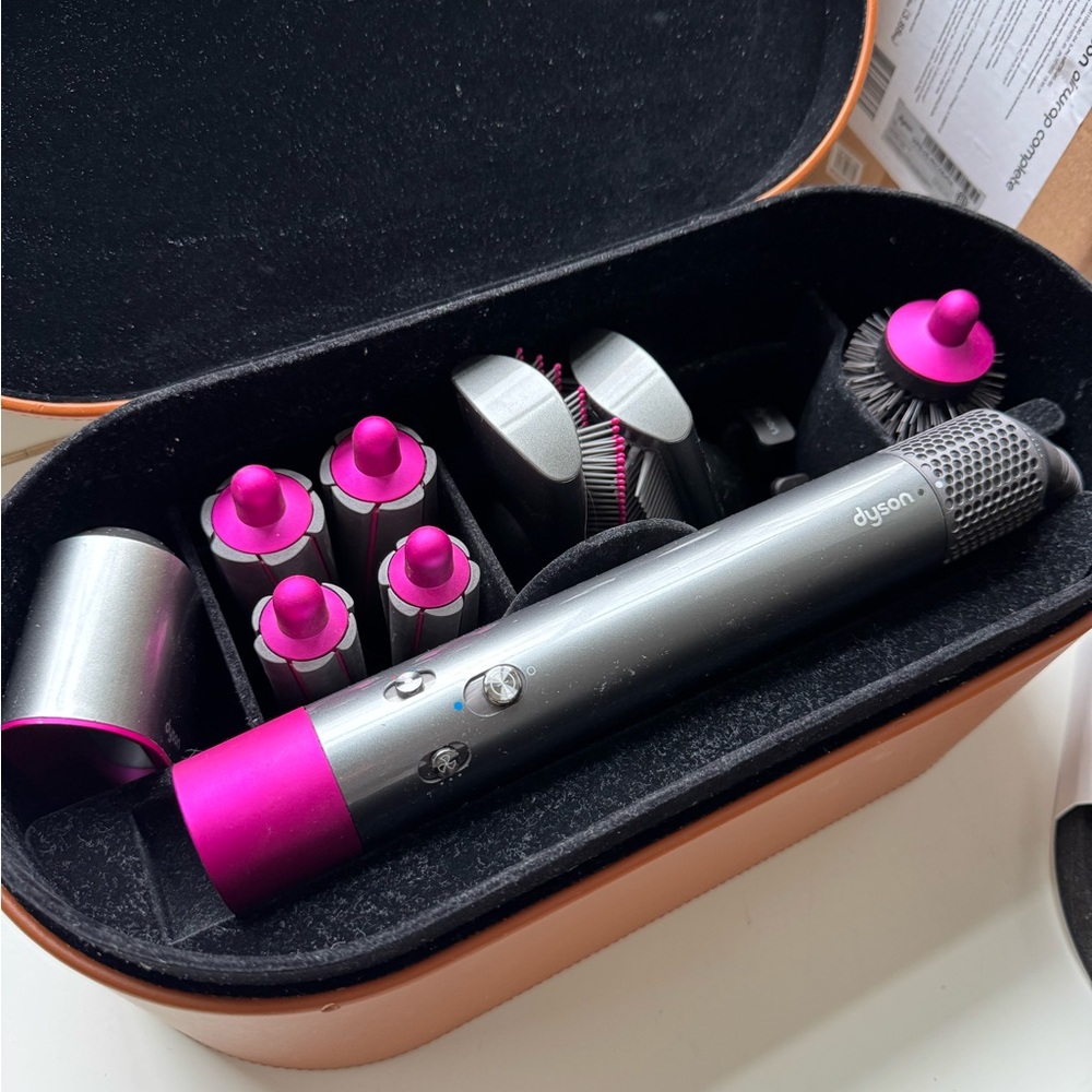 Dyson Hair Styling Set with Pink Accents